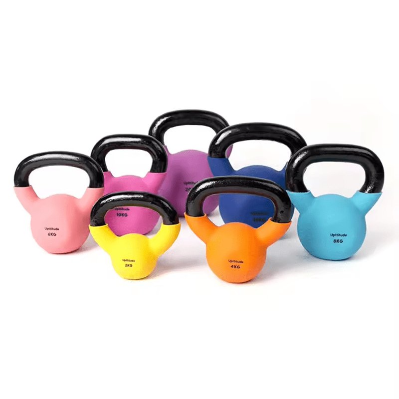 Customized Logo vinyl cast iron Kettlebells