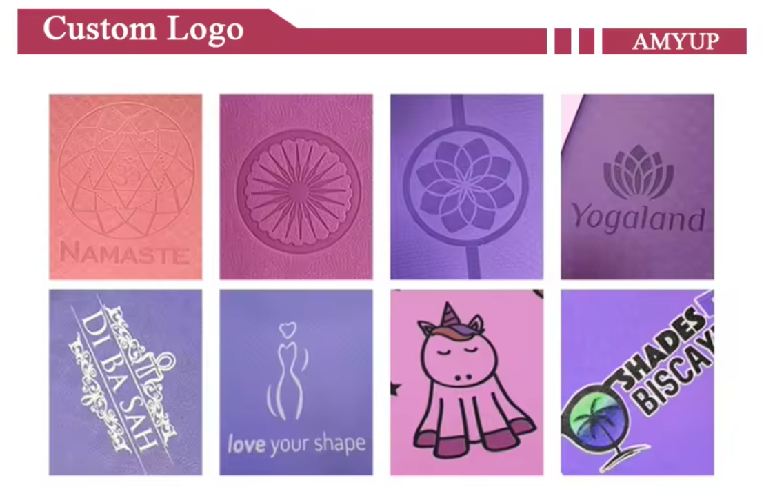 Costum Logo PVC Yoga Mat