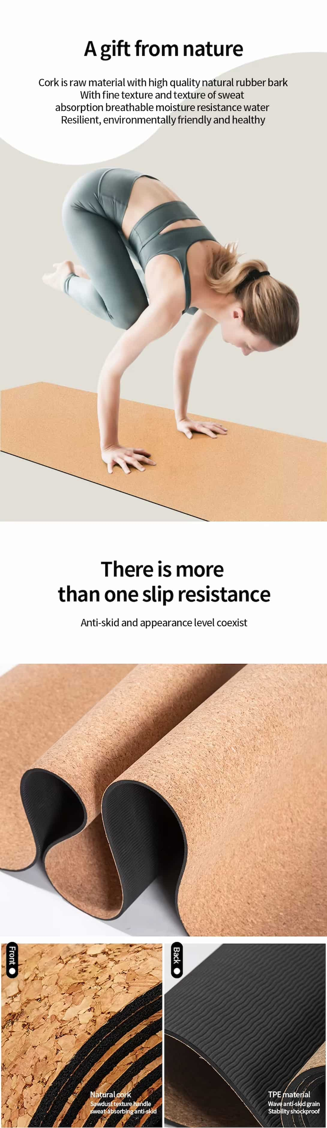 eco-friendly long-lasting yoga mat