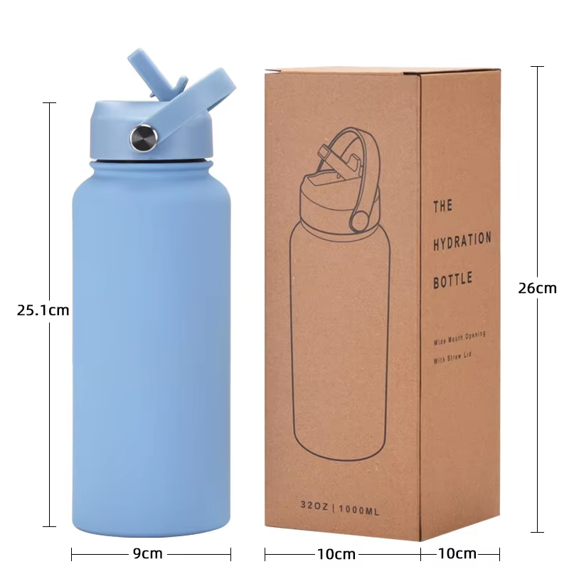 custom Insulated Stainless Steel Tea Water Bottle